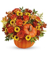 Warm Fall Wishes Bouquet Fall /Thanksgiving arrangements