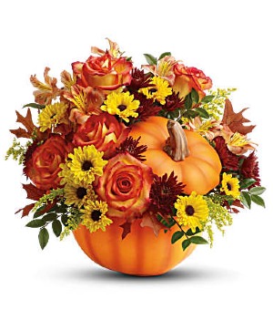 Warm Fall Wishes by teleflora 