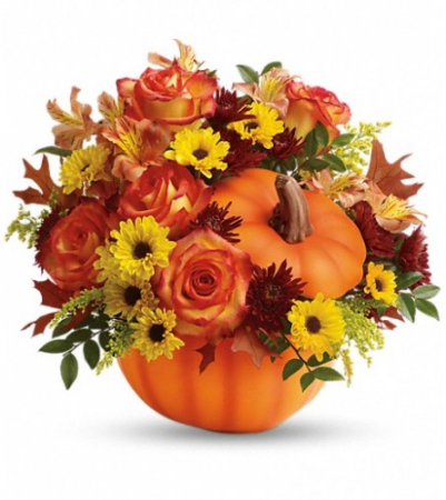 Warm Fall Wishes Thanksgiving Centerpiece