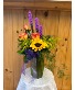 Warm Love Bouquet Colored Vase