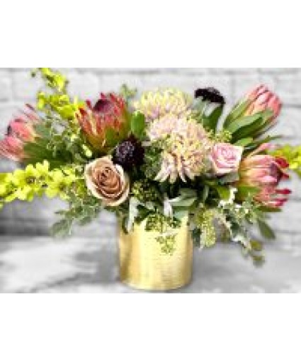 Warm Winter Beauty Vase Arrangement