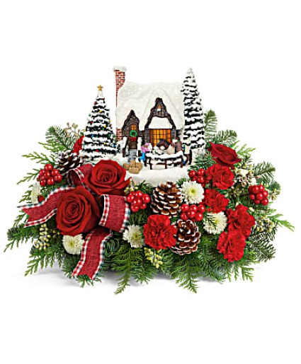 WARM WINTER WISHES CHRISTMAS ARRANGEMENT