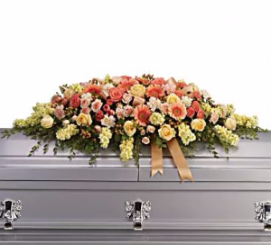 Warmest Remembrance Casket Spray in San Bernardino, CA | INLAND BOUQUET FLORIST Warmest Remembrance Casket Spray in San Bernardino, CA | INLAND BOUQUET FLORIST