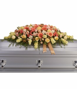 Warmest Remembrance Casket Spray H2663A