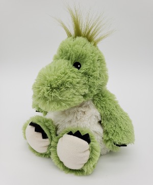 Warmies - Green Dino Plush