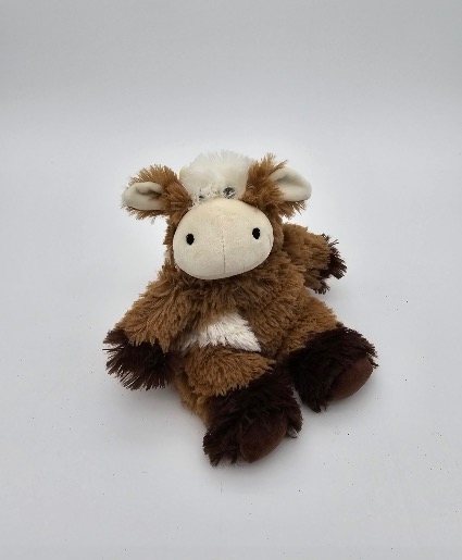 Warmies Jr. - Brown Cow Plush