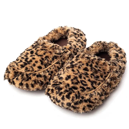 Warmies Slippers (Leopard) 