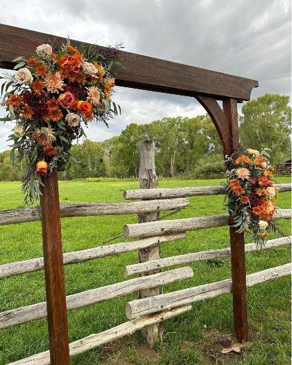 Warmth & Whimsy A touch of fall magic, wrapped in blooms and love
