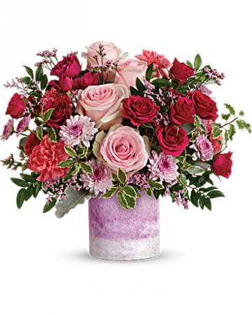 Washed In Pink Bouquet Fresh Arrangement