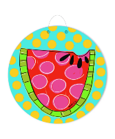 Water Melon Wooden Door Hanger Gift item