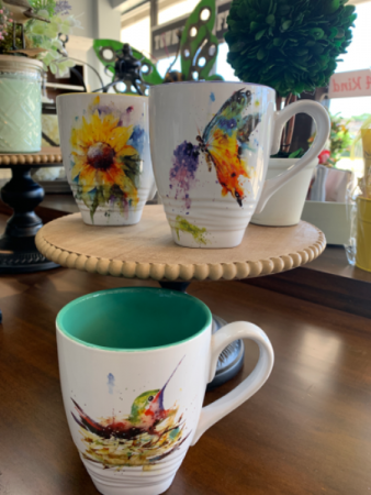 Watercolor 15oz Nature Mugs Kitchen