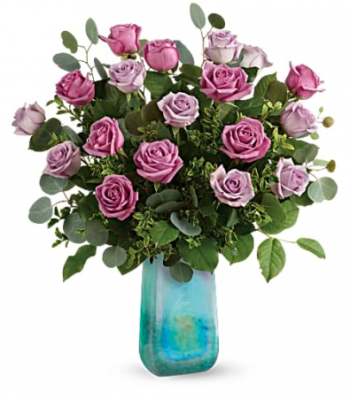 Watercolor Roses Bouquet
