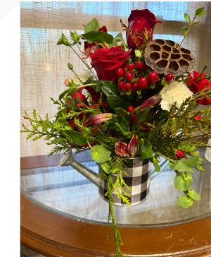 Watering Can Country Christmas  Christmas 