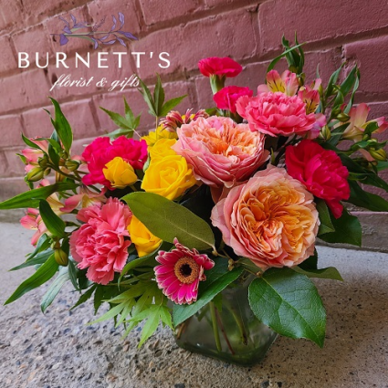 Watermelon Lemonade Vase Arrangement
