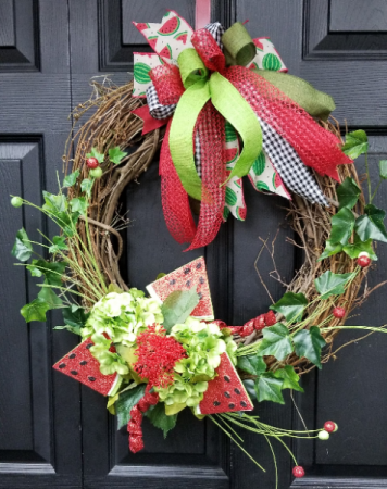 Watermelon Wreath