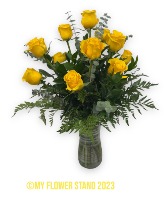 We Love Color Roses One Dozen Colored Roses