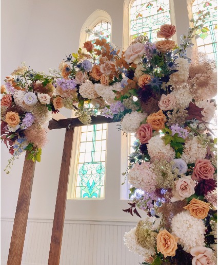 Wedded Bliss Archway Florals