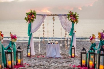 Wedding Arch for Beach Weddings Arches in Sebastian, FL | PINK PELICAN FLORIST