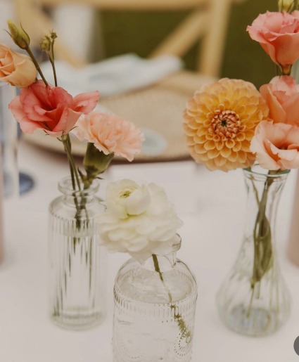 Wedding Bud Vases 