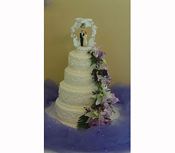 Wedding Cake  in Gautier, MS | FLOWER PATCH