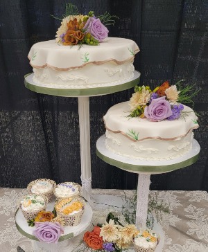 Wedding Cake Flowers 