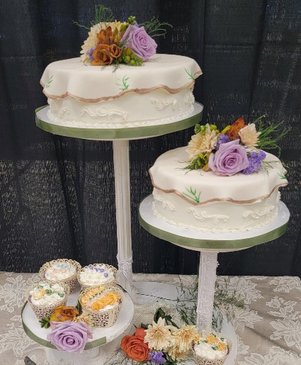 Wedding Cake Flowers 