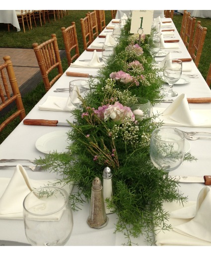 WEDDING TABLESCAPE  WOODBURY'S ORIGINAL