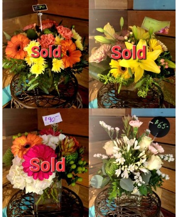 Weekly cooler creations. February 2nd Arrangment in Windsor, ON | K. MICHAEL'S FLOWERS & GIFTS