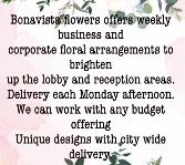 Weekly Office/Reception Flowers Vase 