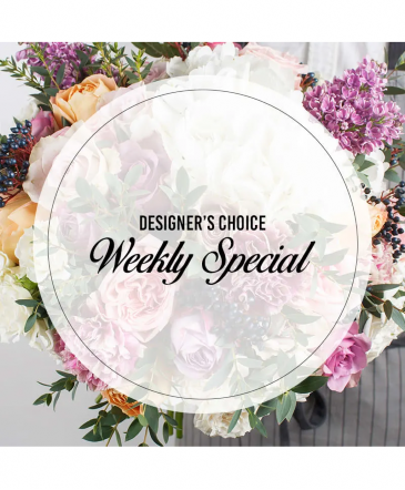 Weekly Special! *READ CAREFULLY* Designers Choice Mason Jar in Lompoc, CA | BELLA FLORIST AND GIFTS