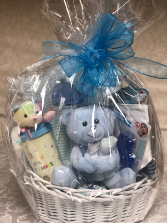 Welcome Baby Boy! Gift Basket in Coral Springs, FL | DARBY'S FLORIST