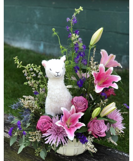 Welcome Baby Floral Arrangement