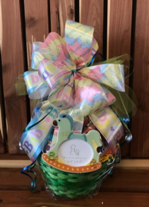 Welcome Baby Themed Gift Baskets