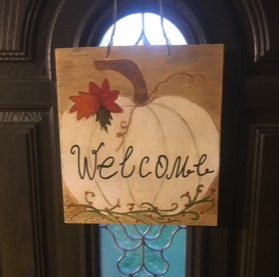 Welcome Door Hanger