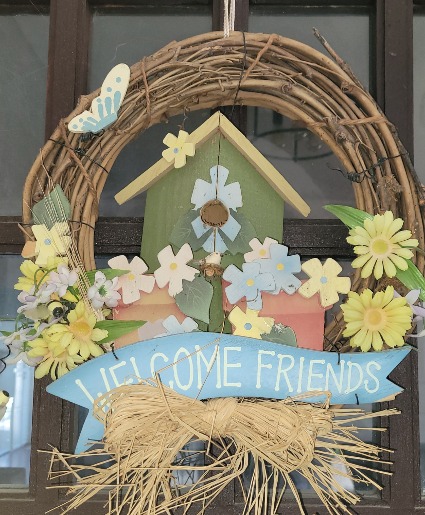 Welcome Friends Wreath Wreath