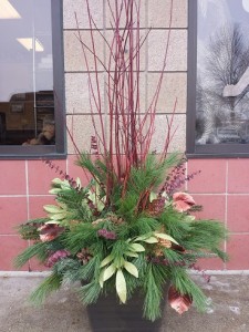 Welcome Home Evergreen arrangement- available for only