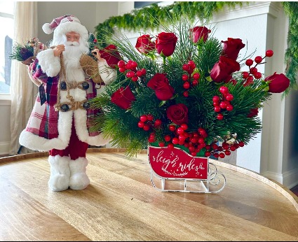Welcome to North Pole Floral Arrangement & Santa