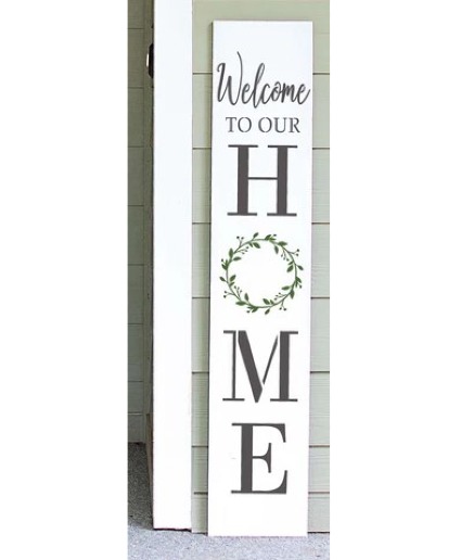 # 1 Welcome To Our Home Porch Sign Workshop Trendy Workshops