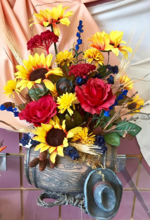 Western Show Silk Arrangement
