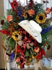 Western Tribute Standing Spray