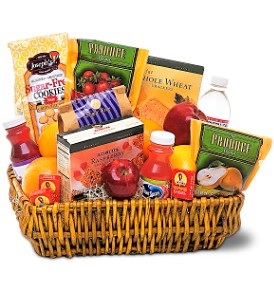 WFG106 Healthy Snacks Basket