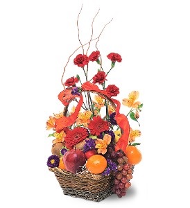 WFG108 Fruits & Flowers Basket