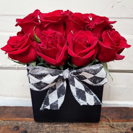 When I Fall In Love Vase Arrangement