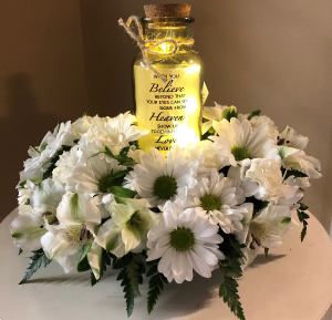 When You Believe Twinkle Jar in Springfield, IL | FLOWERS BY MARY LOU When You Believe Twinkle Jar in Springfield, IL | FLOWERS BY MARY LOU