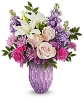 Whimsical Blooms Bouquet vase