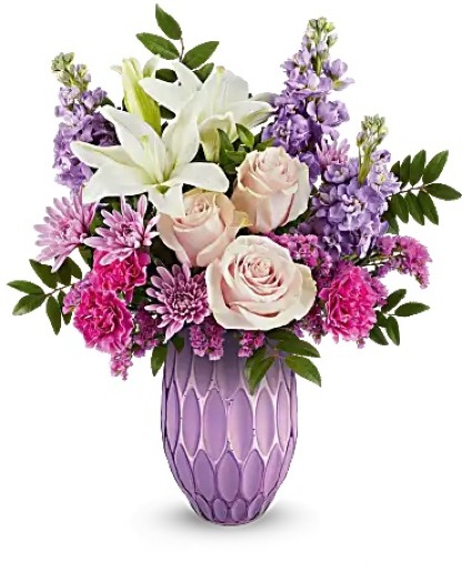 Whimsical Blooms Bouquet vase