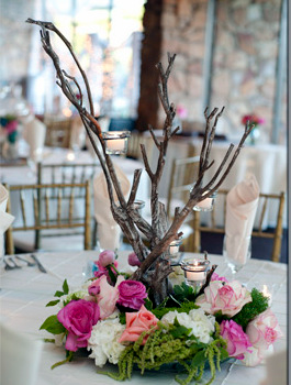 Whimsical Centerpiece Wedding Centerpiece