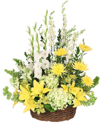 Prayerful Whisper Funeral Flowers in Bronx, NY | Bella's Flower Shop