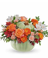 Whimsy Pumpkin Arrangement