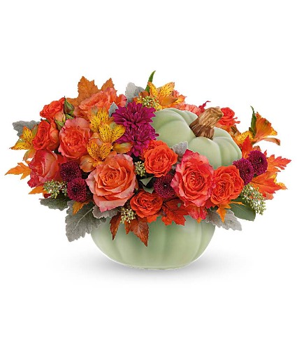 Whimsy Pumpkin Bouquet FALL FLOWERS